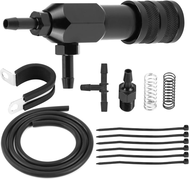 Espusta Manual Boost Controller Kit, 1-30 PSI Car Turbo Boost Controller, Aluminum Alloy Adjustable Universal Turbo Engine Controller - Image 1